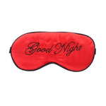 Masque de Nuit en Soie <br>Good Night Rouge - Le-Roi-du-Sommeil