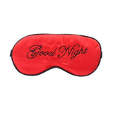 Masque de Nuit en Soie <br>Good Night Rouge - Le-Roi-du-Sommeil