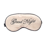 Masque de Nuit en Soie <br> Good Night Beige - Le-Roi-du-Sommeil